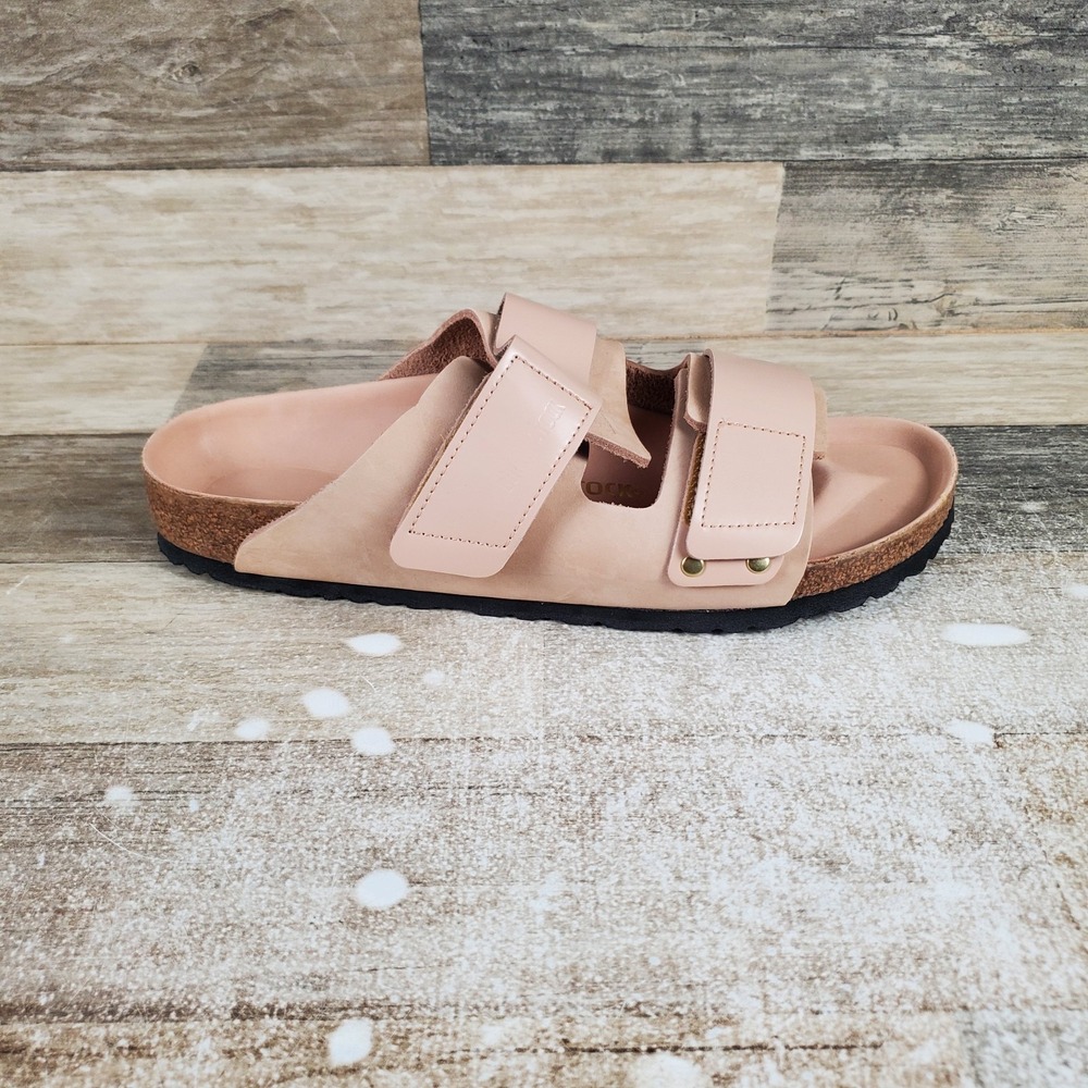 Birkenstock Uji Sandals Mens 9 / Womens 11‎ Narrow Leather Slip On Open Toe